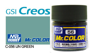 Mr Color C056 Semi Gloss IJN Grey Green (Nakajima) 10ml