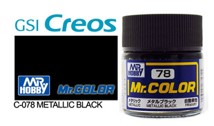 Mr Color C078 Metallic Black 10ml