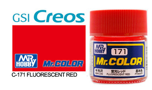 Mr Color C171 Gloss Fluororescent Red 10ml