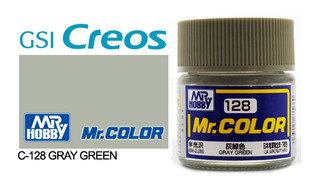 Mr Color C128 Semi Gloss Grey Green 10ml