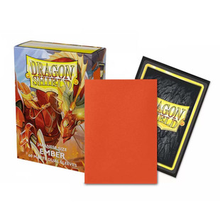 Dragon Shield Sleeves Japanese Size 60pk - Dual Matte Ember