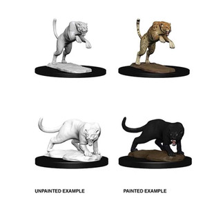 Dungeons & Dragons Nolzurs Marvelous Miniatures Panther & Leopard Dungeons & Dragons Nolzurs Marvelous Miniatures Panther & Leopard