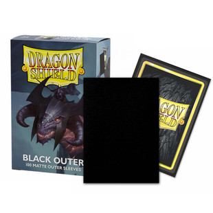Dragon Shield Black Matte Outer Sleeve 100pk