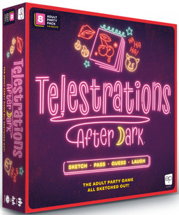 Telestrations After Dark (17+ Year) 8 Player New Edition