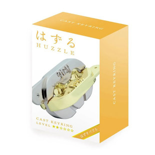 Huzzle Puzzle Cast Keyring