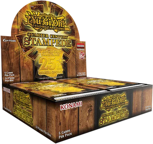 Yu-Gi-Oh! Quarter Century Stampede Booster Box