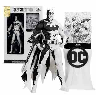 McFarlane Toys DC Multiverse 7In Batman Hush (Line Art) (Gold Label) McFarlane Toys DC Multiverse 7In Batman Hush (Line Art) (Gold Label)