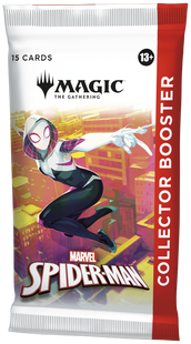 Magic the Gathering Spider-man - Collector Booster Pack Magic the Gathering Spider-man - Collector Booster Pack