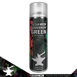 Colour Forge Aerosol Spray Primer 500ml - Governor Green Colour Forge Aerosol Spray Primer 500ml - Governor Green