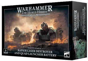 The Horus Heresy Legiones Astartes Rapier Laser Destroyer