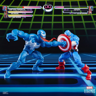 Marvel Legends Series Gamerverse Captain America vs Venom Marvel Legends Series Gamerverse Captain America vs Venom
