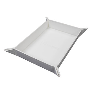 Ultra Pro: Vivid Magnetic Foldable Dice Tray - White Ultra Pro: Vivid Magnetic Foldable Dice Tray - White
