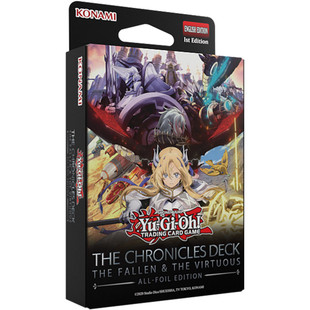 “Yu-Gi-Oh! The Chronicles Deck: The Fallen & The Virtuous (All-Foil Edition) “Yu-Gi-Oh! The Chronicles Deck: The Fallen & The Virtuous (All-Foil Edition)
