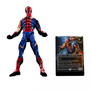 Marvel Legends Series Magic: The Gathering Battle-Damaged Spider-Man Marvel Legends Series Magic: The Gathering Battle-Damaged Spider-Man