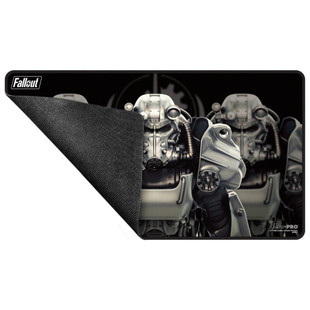 Fallout: Brotherhood of Steel Black Stitched Edge Playmat - Bethesda Fallout: Brotherhood of Steel Black Stitched Edge Playmat - Bethesda