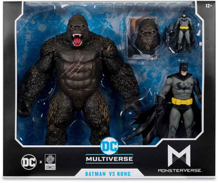 DC Justice League Monsterverse: Batman VS Kong (2 pack)