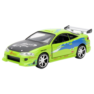 Jada Hollywood Ride: Fast and Furious - 1:32 1995 Mitsubishi Eclipse Diecast Vehicle Jada Hollywood Ride: Fast and Furious - 1:32 1995 Mitsubishi Eclipse Diecast Vehicle