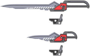 M.S.G Modeling Support Goods: Weapon Unit 51 - Customize Blade Set 01