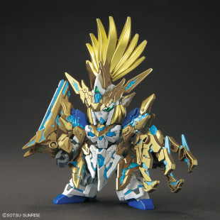SDW Heroes: Long Zun Liu Bei Unicorn Gundam (SD) (Gundam Model Kit)
