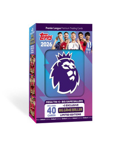 Topps 2026 Premier League Cards Mega Tin