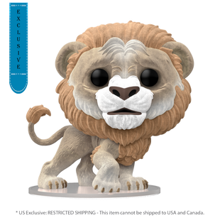 POP! Vinyl: Wicked (2025) - Cowardly Lion Flocked (US Exclusive) Figure POP! Vinyl: Wicked (2025) - Cowardly Lion Flocked (US Exclusive) Figure