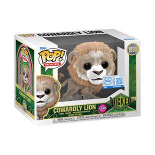 POP! Vinyl: Wicked (2025) - Cowardly Lion Flocked (US Exclusive) Figure POP! Vinyl: Wicked (2025) - Cowardly Lion Flocked (US Exclusive) Figure