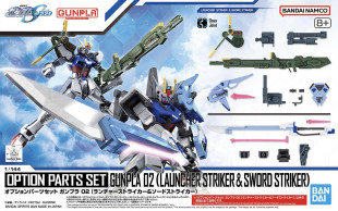Gundam Option Parts Set Gunpla 02 - Launcher Striker & Sword Striker (Gundam Model Kit)