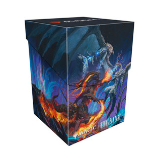 Ultra Pro: Magic the Gathering - Final Fantasy 100+ Deck Box v3 - Ifrit vs Bahamut