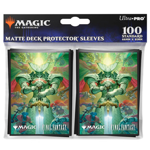 Ultra Pro: Magic the Gathering - Final Fantasy 100ct Deck Protector Sleeves v5 - Knights of the Round