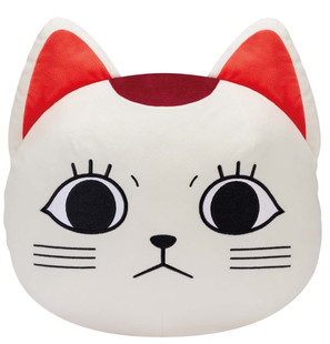 Dan Da Dan - Turbo Granny (Lucky Cat) Face Shaped Cushion Plush