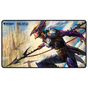 Ultra Pro: Magic the Gathering - Final Fantasy Black Stitched Playmat Premium - Kain Highwind