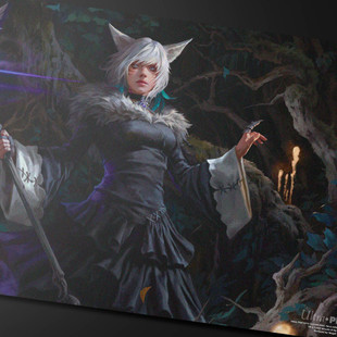 Ultra Pro:  Magic the Gathering - Final Fantasy Playmat Commander - Y'shtola Rhul