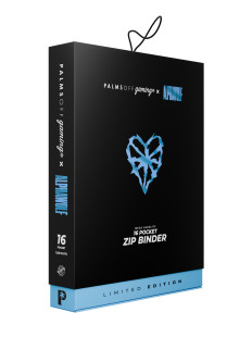 Palms Off Artist Series Mega Capacity 16 Pocket Binder – Alpha Wolf