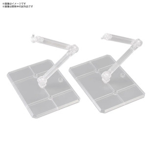 Bandai Action Base 7 Display Stand Clear Color