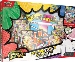 Pokémon TCG: Mega Evolution Ascended Heroes Premium Poster Collection - Mega Gardevoir