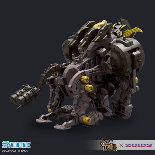Zoids x Monster Hunter Knuckle Kong-x-Seiten Buildable Model Kit