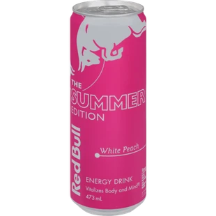 Red Bull Summer White Peach Can 473ml