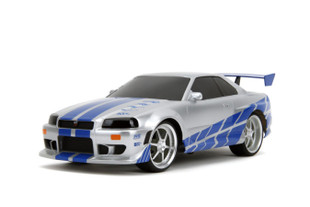 Jada: Fast & Furious - 1:16 2002 Nissan Skyline GT-R (BNR34 RC Car