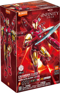 Blokee: Marvel Infinity SAGA - Iron Man MK85 EX (Champion Class CC01) Model Kit