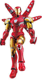 Blokee: Marvel Infinity SAGA - Iron Man MK85 EX (Champion Class CC01) Model Kit