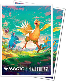 Ultra Pro Magic the Gathering Final Fantasy - 105ct APEX Deck Protector sleeves Premium - Chocobo