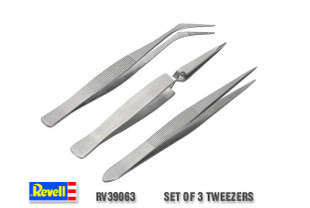 Revell Set of 3 Tweezers