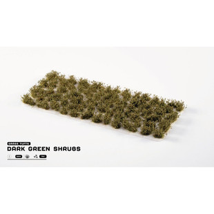 Gamers Grass - Grass Tufts - Shrubs - Dark Green
