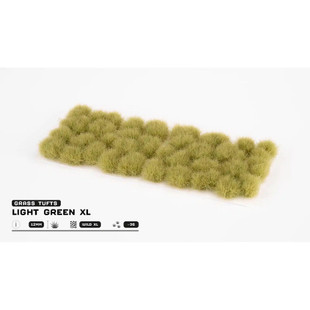 Gamers Grass - Grass Tufts - XL - Light Green