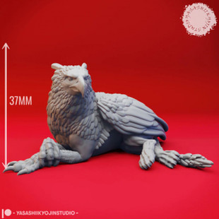 YKS Miniatures - Griffin - Laying (XL)
