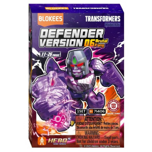 Blokee: Transformers - Defender 06 Brutal Fang (Blind Box)