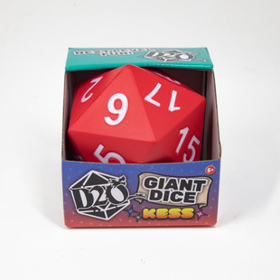 Kess Giant Foam Dice: D20 – Red