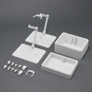 Bandai Action Base 7 Stand & Option Box 1 [White]