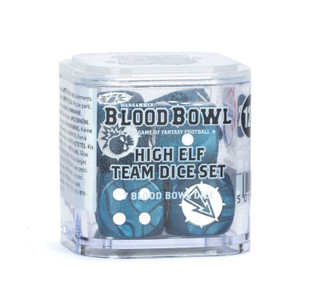 Blood Bowl High Elf Team Dice Set