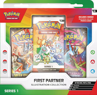 Pokémon Mega Evolutions First Partner Illustration Collection